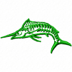 Fishes Embroidery Design 3 Fishes Embroidery Design 3